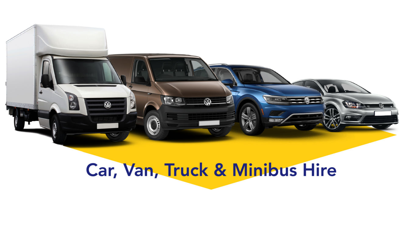 Car, van, truck & minibus hire